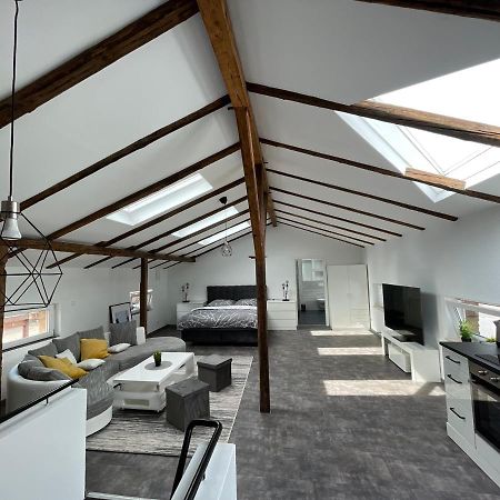 Gleis 13 - The Loft Im Ehemaligen Lokschuppen Daire Bückeburg Dış mekan fotoğraf