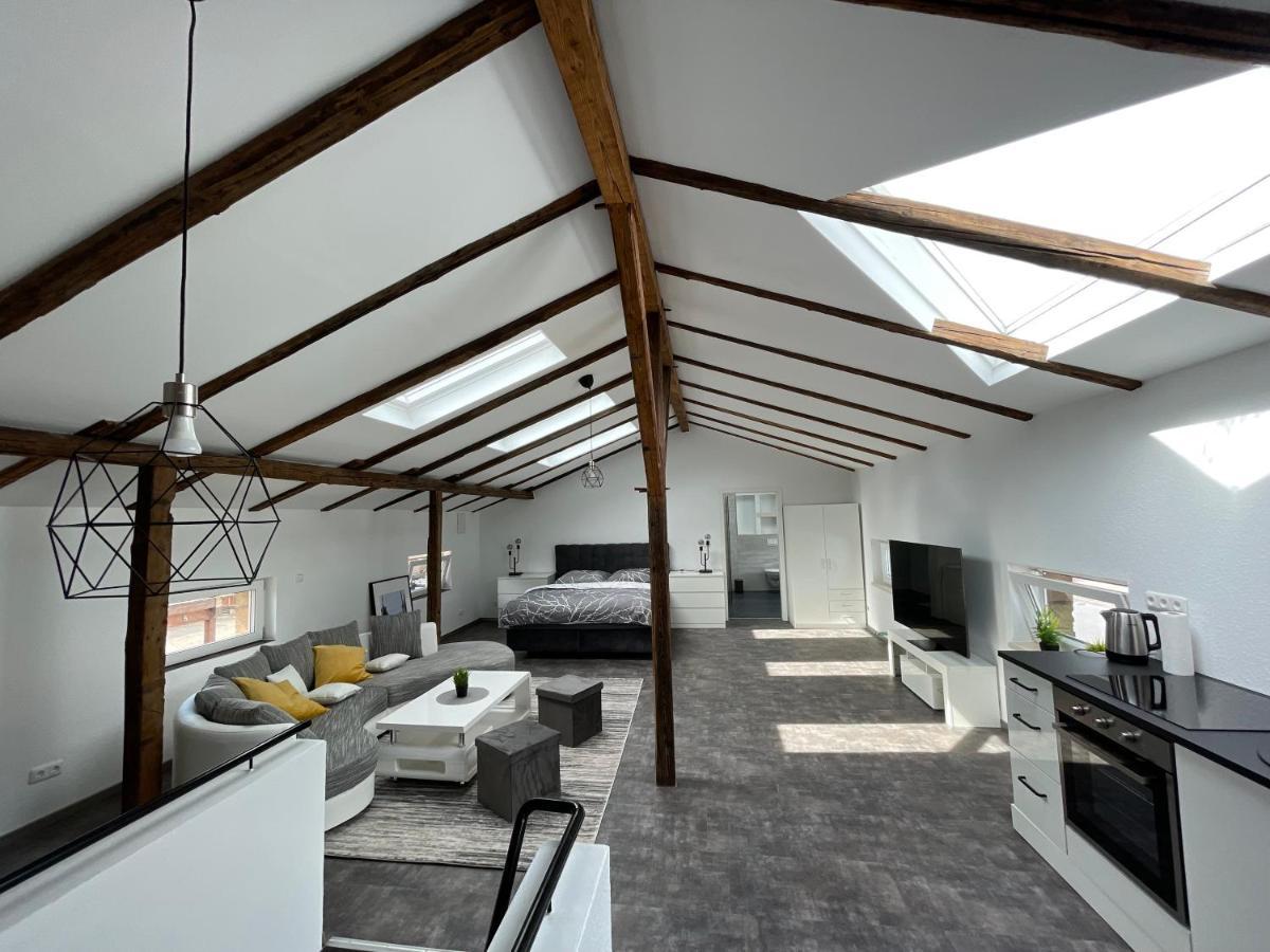 Gleis 13 - The Loft Im Ehemaligen Lokschuppen Daire Bückeburg Dış mekan fotoğraf