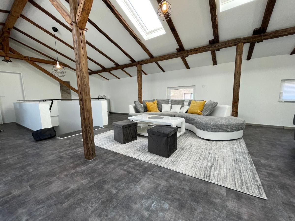 Gleis 13 - The Loft Im Ehemaligen Lokschuppen Daire Bückeburg Dış mekan fotoğraf