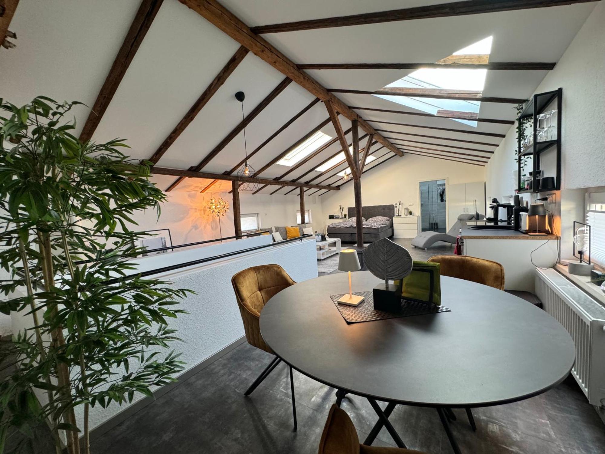 Gleis 13 - The Loft Im Ehemaligen Lokschuppen Daire Bückeburg Dış mekan fotoğraf