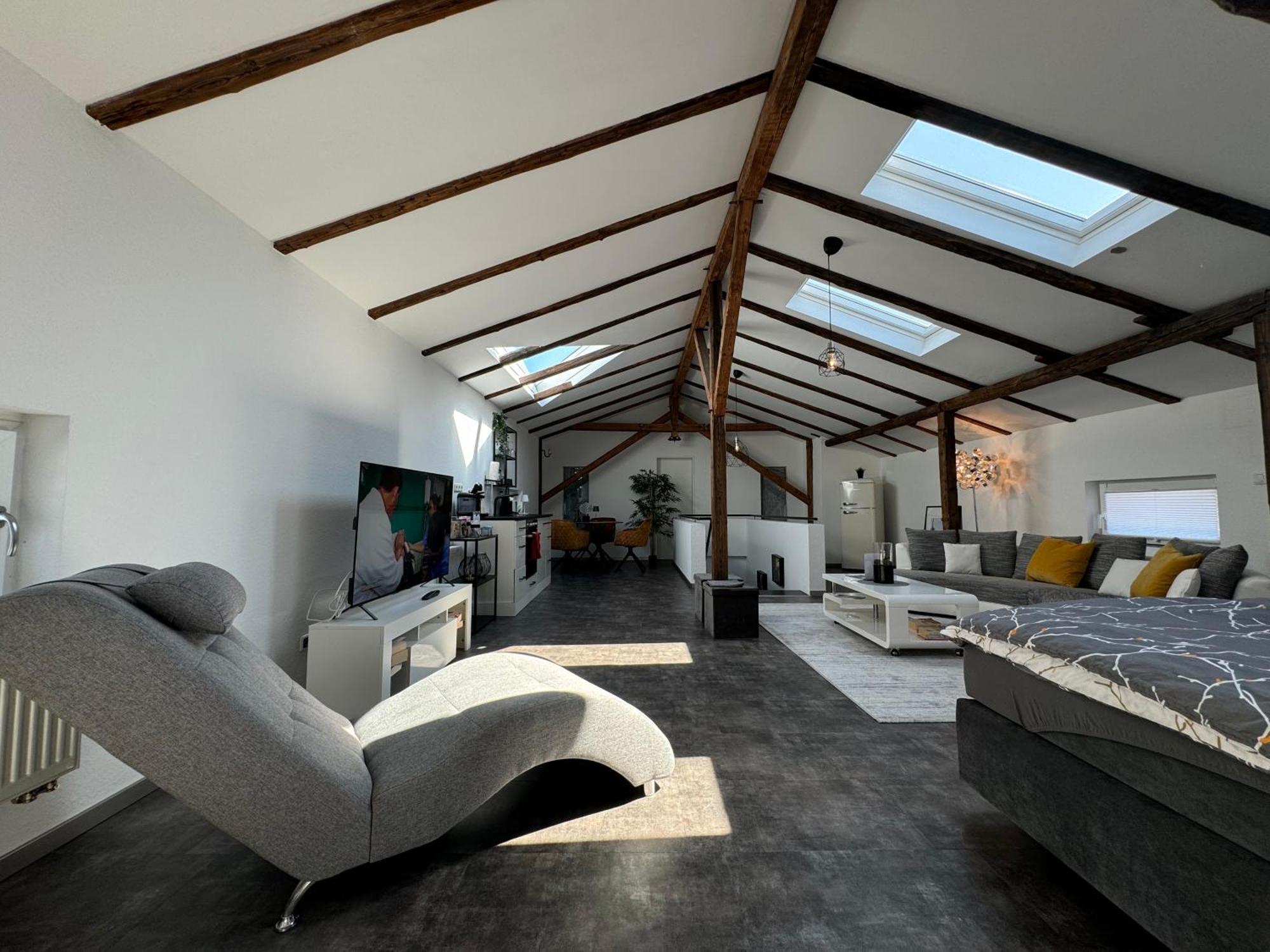 Gleis 13 - The Loft Im Ehemaligen Lokschuppen Daire Bückeburg Dış mekan fotoğraf
