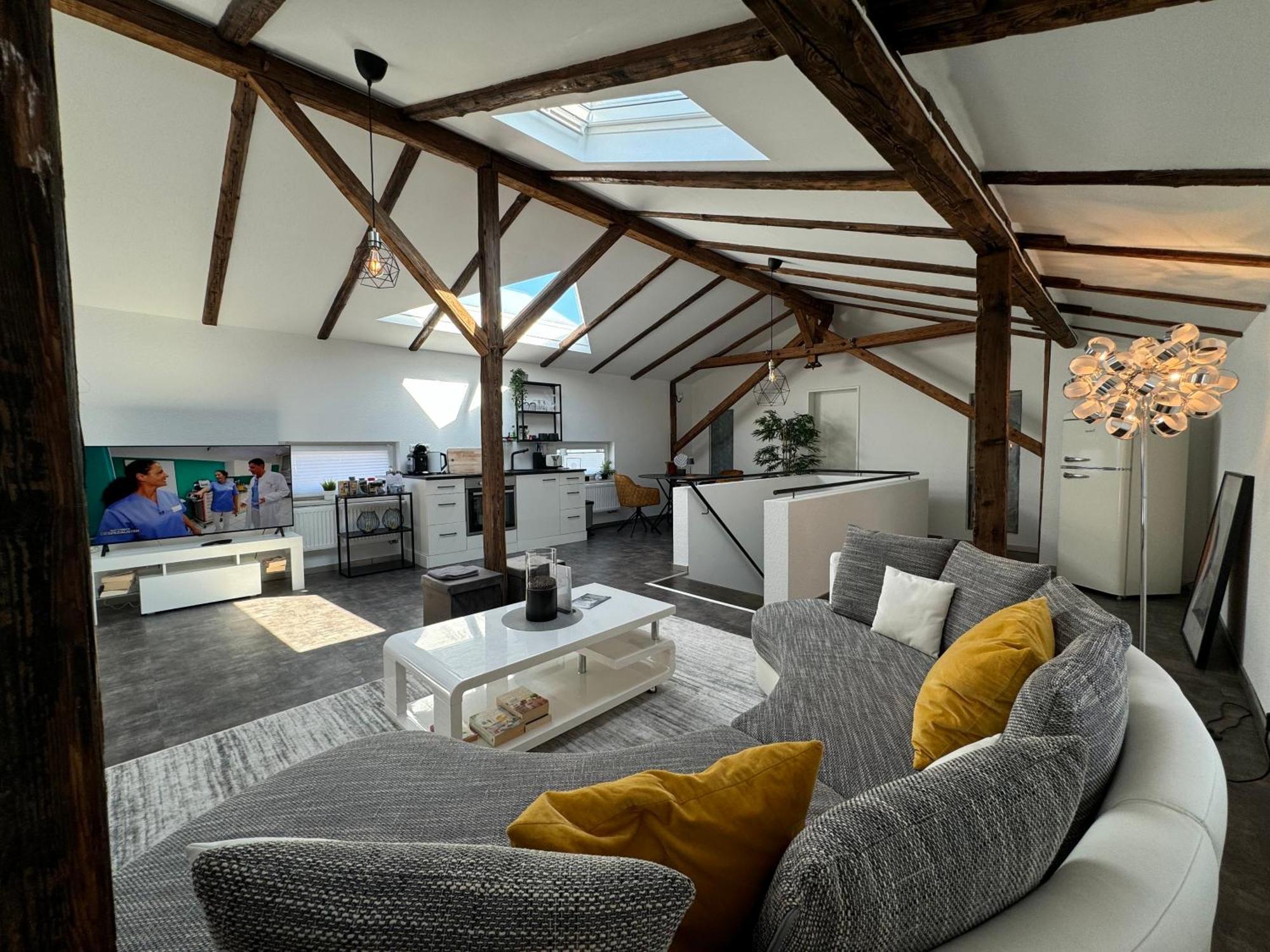 Gleis 13 - The Loft Im Ehemaligen Lokschuppen Daire Bückeburg Dış mekan fotoğraf